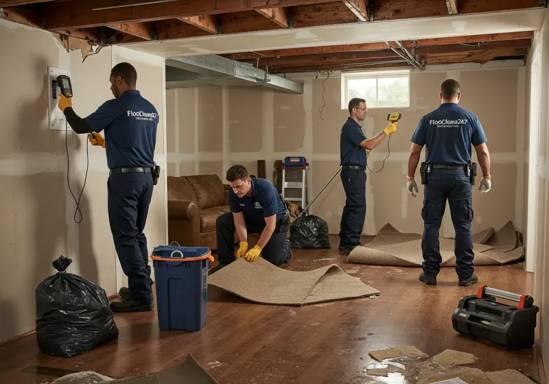 Flood DamageMaterial Assessment and Debris Removal process in Forest Hills, PA